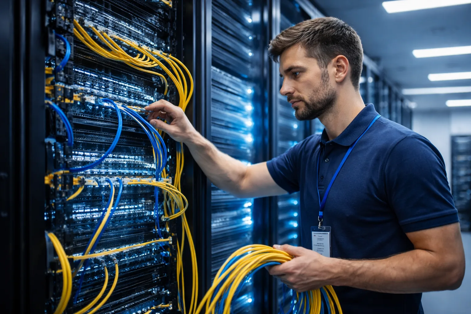 Network server infrastructure support for Brampton businesses